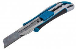 Нож Al Profi c выдвижным сегментированным лезвием, автоматический фиксатор, 25мм РемоКолор