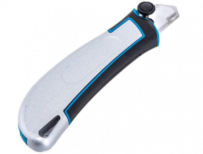 Нож Al Profi c выдвижным сегментированным лезвием, автоматический фиксатор, 25мм РемоКолор