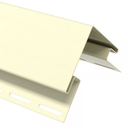 Наружный угол для винилового сайдинга 3000х75мм, мимоза Технониколь