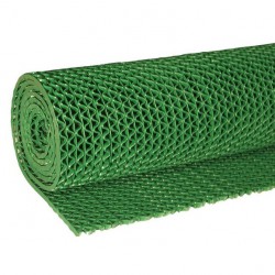 Грязезащитное покрытие ПВХ ЗигЗаг (zig-zag) 0.9х15м 5.5мм, зеленый