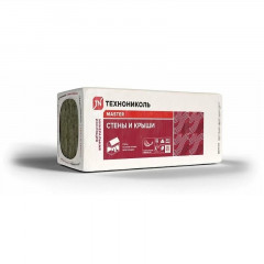 Теплоизоляция Стены и крыша 22.25кг/м3 Проф (100*600*1200) 12шт. 8,64м2 (0,864 м3) Технониколь