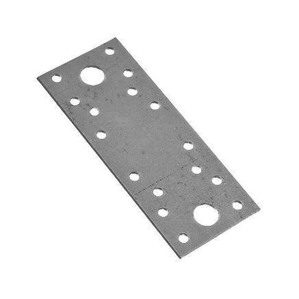 Пластина крепежная оцинкованная 180х65х2, 25 шт.