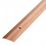 Стык универсальный 28х900мм Бук Натуральный алюминиевый Русский профиль