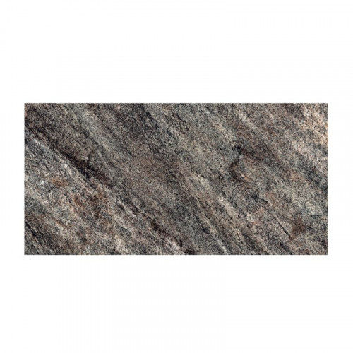 Керамогранит 300х600х10мм Кварцит 2 темно-серый Керамин