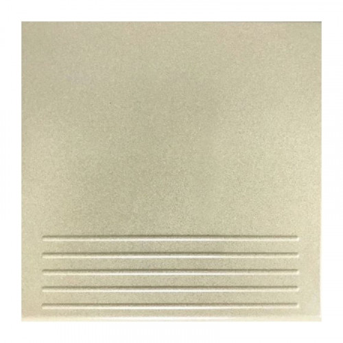 Керамогранит ступени 300х300х7мм KDT03A21V матовые серые Техно 2, КвадроДекор