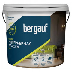 Краска ВД полиакриловая интерьерная Bergauf Allure, база А, 4.5 л/6,8 кг