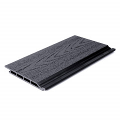 Фасадная панель ДПК 16х170х3000мм, шлифованный, Антрацит