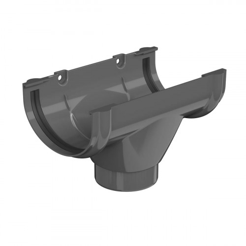 Воронка желоба ПВХ, Серый Оптима Технониколь 066393
