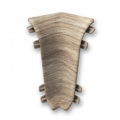 Угол внутренний для плинтуса Lexida 55, 402 Дуб аргенто