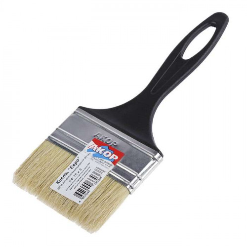 Кисть плоская 100х8мм КФ, Евро Акор 120 08 100
