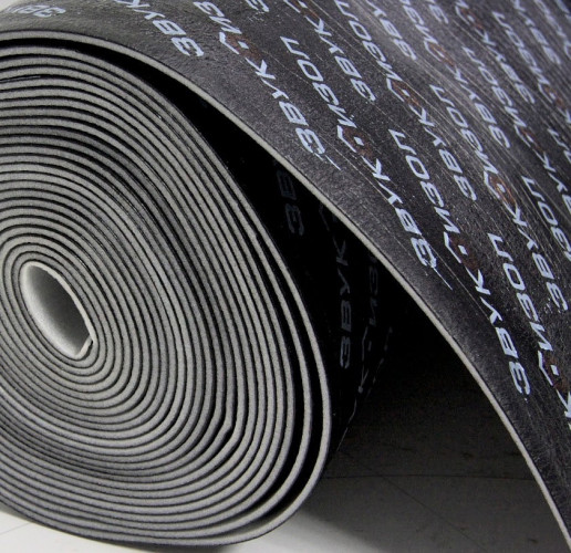 Полотно для гидро-звукоизоляции Звукоизол Гидро (15м*1м*4,5мм) 15м2 ТехноСонус