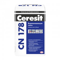 Стяжка легковыравнивающаяся Ceresit CN 178, 25 кг