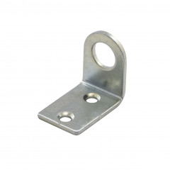 Проушина гнутая, 18*28*25мм, цинк