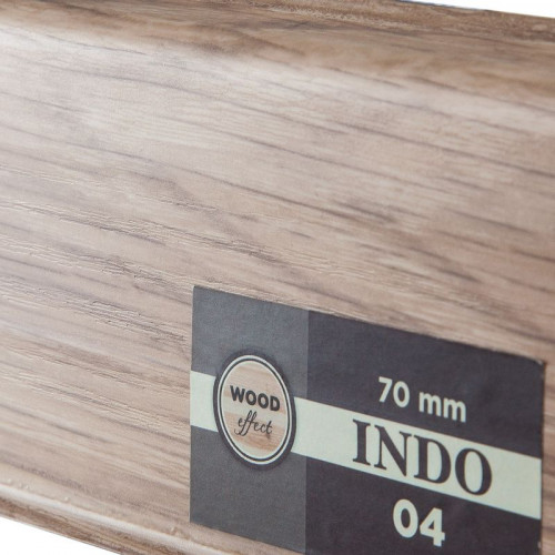 Плинтус Arbiton INDO 70, 04 Дуб Лингбург, 2500х70х26мм
