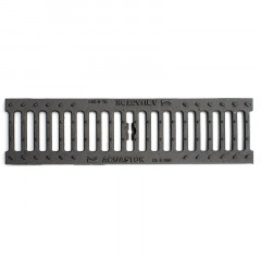 Решетка щелевая DN100 500x136x15 С250 чугунная Norma AQUASTOK 31013С