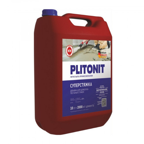 Добавка для растворов Plitonit СуперСтяжка, 3л
