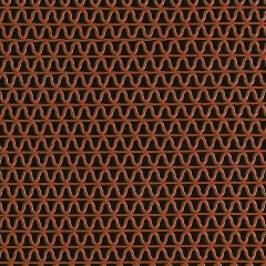 Грязезащитное покрытие ПВХ ЗигЗаг (zig-zag) 0.9х15м 5.5мм, коричневый