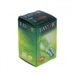 Лампа накаливания ДШ 60Вт Е14 230В Favor