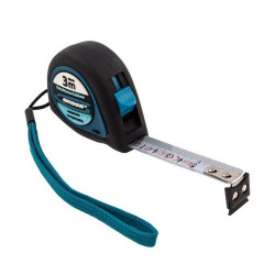 Рулетка 3м*16мм обрезиненный корпус, магнитный зацеп Gross Ergonomisch 31101