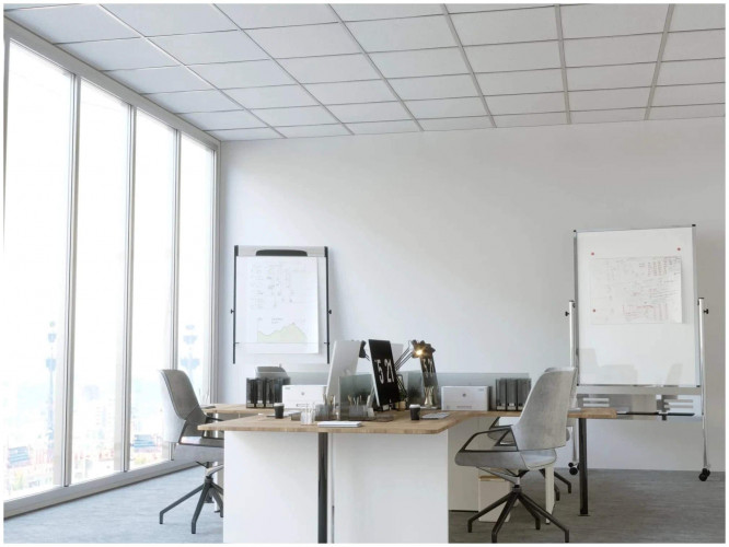 Плита потолочная 600х600 Байкал (Bajkal) Board 12мм, Armstrong 20шт/уп