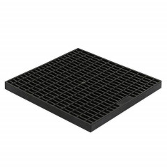 Решетка ливневая для дождеприемника 300x300 пластиковая AQUASTOK 32851