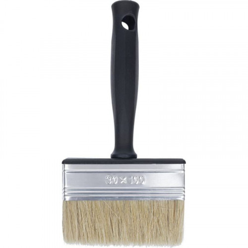 Кисть ракля 30х100мм, натуральная щетина, Korvus 0106410