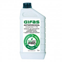 Антиплесень концентрат 1:10 Gifas 1л