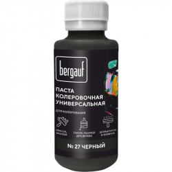 Колеровочная паста N27 черная Bergauf 0,1л