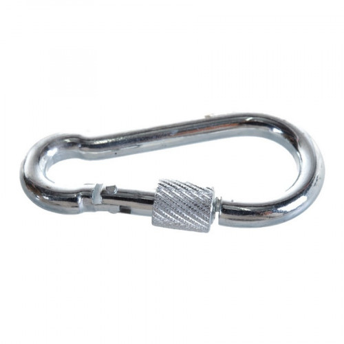 Карабин пожарный с фиксатором DIN5299 М11, 1шт