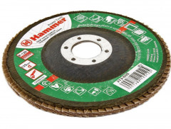 Круг шлифовальный лепестковый, 125*22мм, А120, Hammer Flex