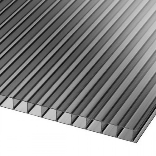 Сотовый поликарбонат 10мм Бронза 2,1х6м Соталюкс 1кг/м2