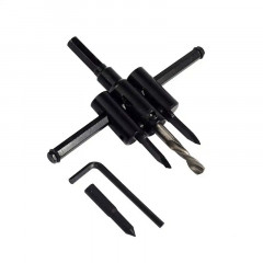 Сверло круговое по дереву 30-120мм, балеринка Vertextools 0282