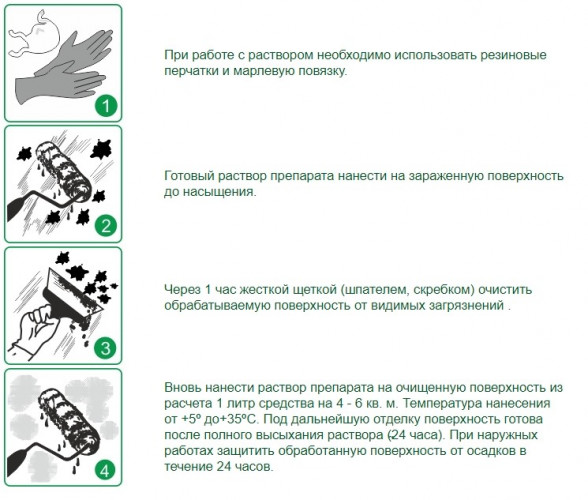 Антиплесень биоцид Gifas 1л