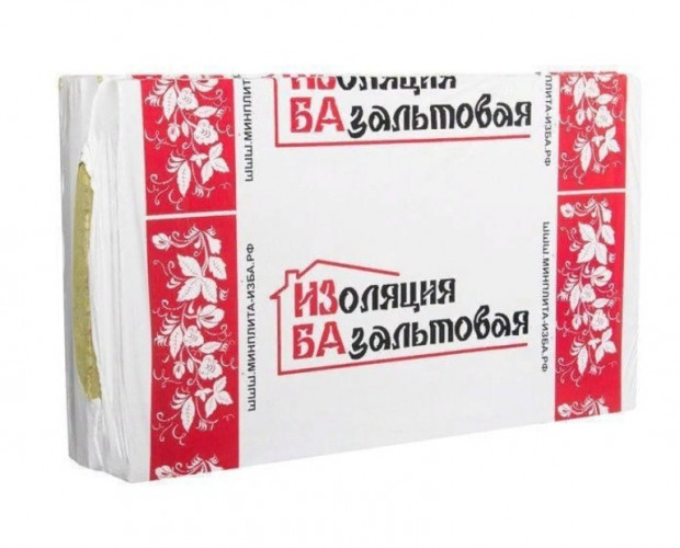 Теплоизоляция Венти 80кг/м3 (150*600*1000) 2шт. 1,2м2 (0,18м3) ИЗБА