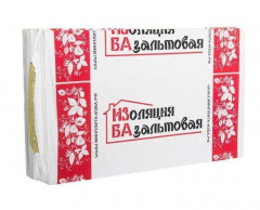 Теплоизоляция Венти 80кг/м3 (150*600*1000) 2шт. 1,2м2 (0,18м3) ИЗБА