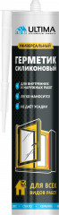 Герметик силиконовый универсальный серый Ultima U, 280 мл