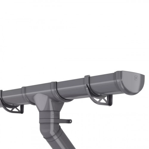 Кронштейн желоба металл, Серый Оптима Технониколь 067120