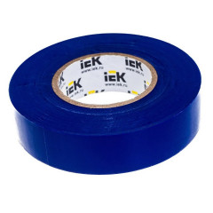 Изолента ПВХ синяя 19мм*20м IEK UIZ-20-10-K07