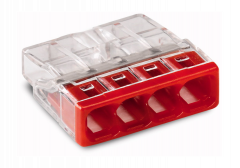 Клемма 4х(0,5-2,5кв.мм) WAGO 2273-204