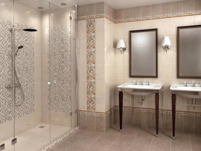 Плитка керамическая 200х300х6,9мм светло бежевая Вилла Флоридиана 8245 Kerama Marazzi, 2 сорт