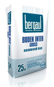 Наливной пол Boden Inter Gross, 20 кг Bergauf