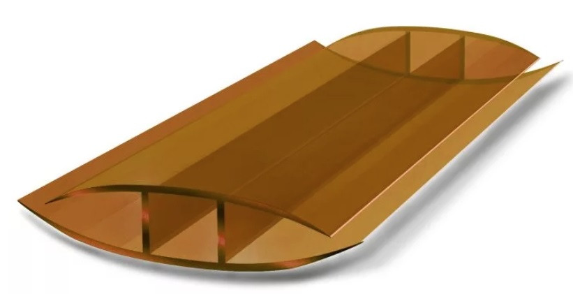 Профиль соединительный неразъемный НР 10мм Бронза серая L=6м, Юг-Ойл-Пласт