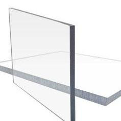 Монолитный листовой пластик ПЭТ-Г 1250х2050х3мм (прозрачный) Новаттро