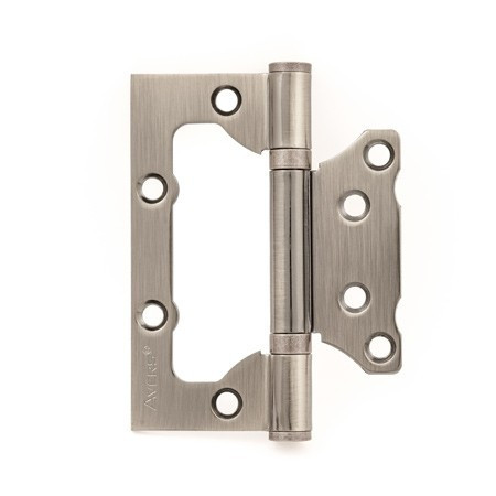 Петля бабочка накладная 100*75-В2,5-NiS Матовый никель