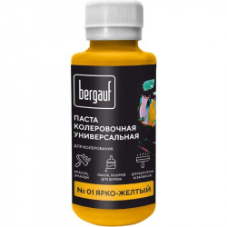 Колеровочная паста N1 ярко желтая Bergauf 0,1л