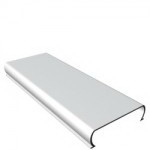 Рейка с закрытыми стыками OMEGA А100АТ А903RUS 3м, Белый матовый Албес