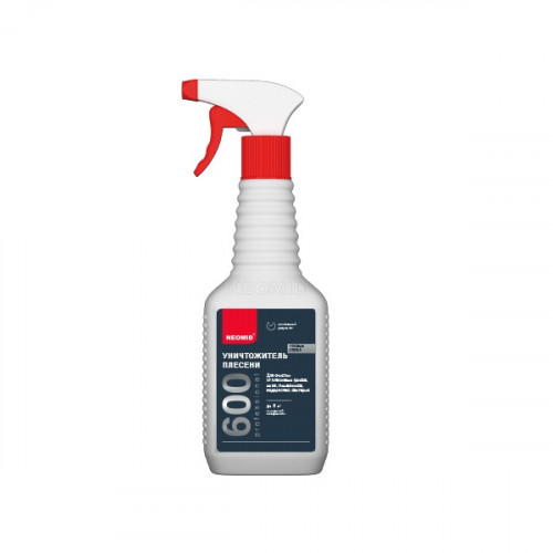 Антиплесень аэрозоль от грибов, мха, лишайника, водоросли, бактерии Neomid 600, 0.5л