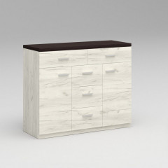 ЛДСП 16мм 2500х1830 Дуб Крафт белый pure wood К001/PW Кроношпан