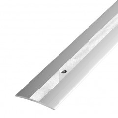 Порожек стыкоперекрывающий серебро анод ПС-03 900*37мм, ЛУКА