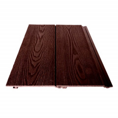 Фасадная панель ДПК 16х170х3000мм, 3D тиснение, Венге